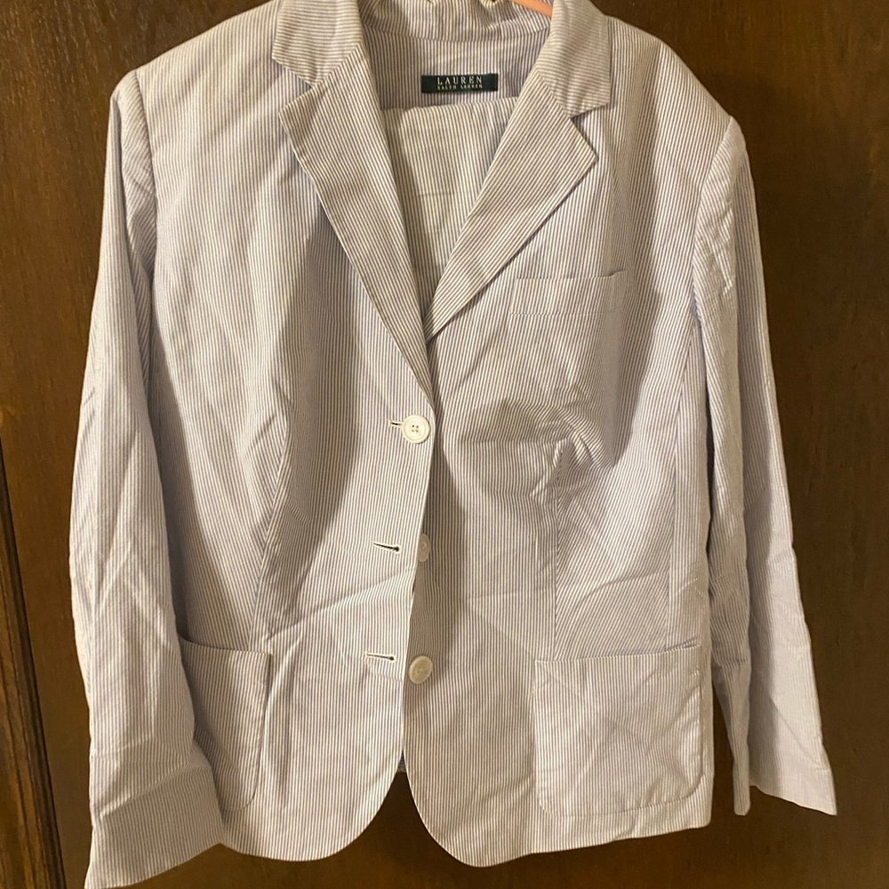 Ralph Lauren Seersucker suit